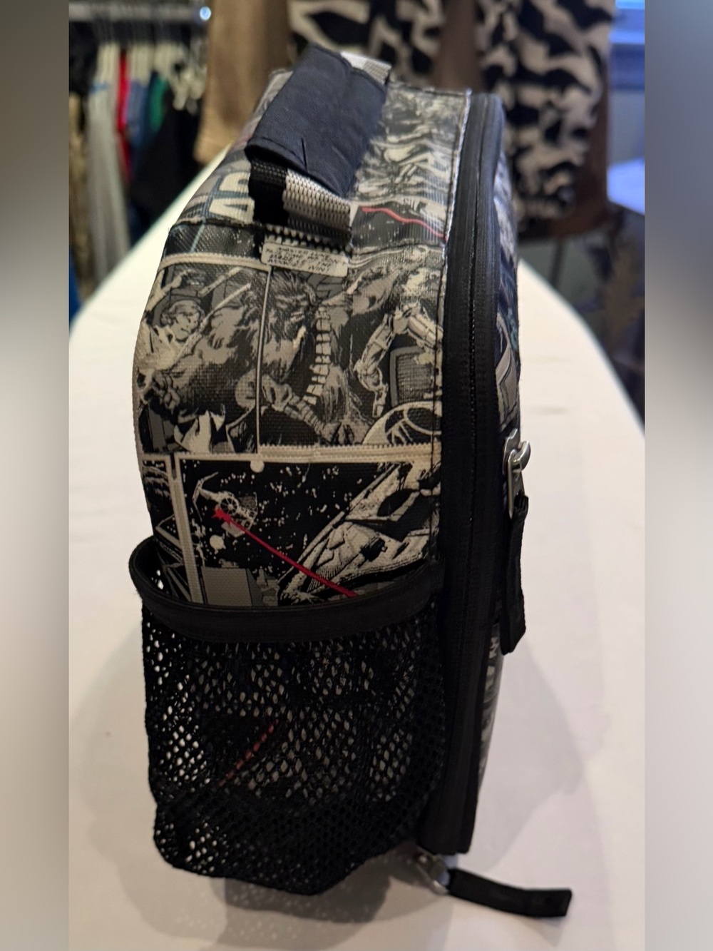 Star Wars Black, Blue, Red Comic Panel Lunch Tote - Picture 3 of 4